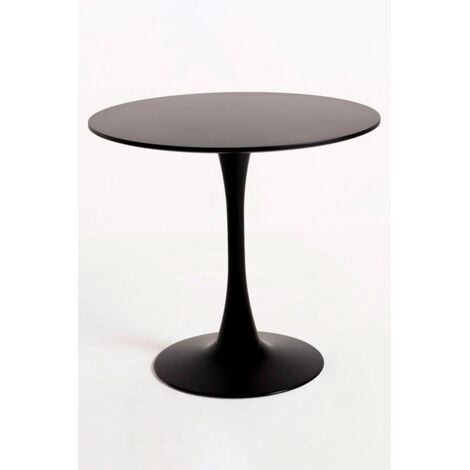 Estilo Nórdico - Mesa Kolio 90 cm - Negro