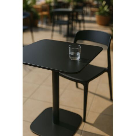 Estilo Nórdico - Mesa Sunset 80 cm - Negro