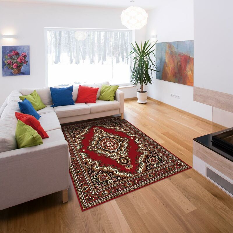 

Alfombra oriental sahara 05 polipropileno beige - Rouge