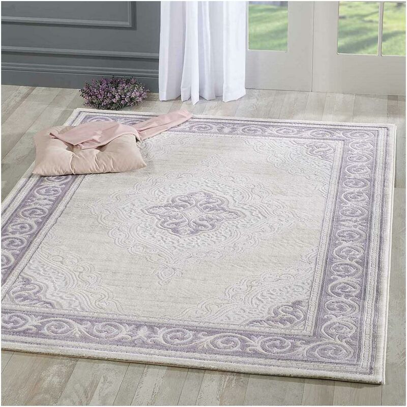 

Khy Falan Falan Falan Carpet Alfombra Polypropyne - Violet
