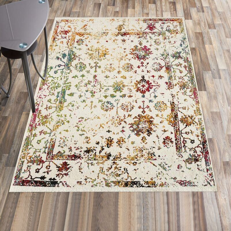 

Alfombra oriental estilo oriental destructura 6 polipropileno multicolor - Multicolore