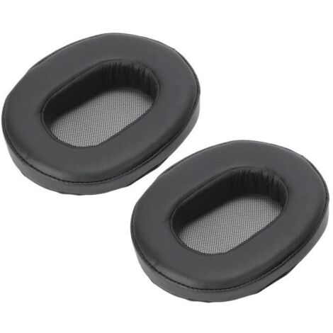 ESTINK Coussin d\'oreille Coussinets d\'oreille de remplacement Coussin de casque pour casque Sony MDR-1A 1A-DAC noir
