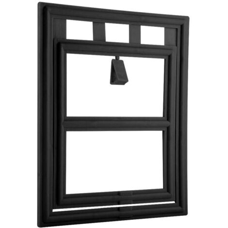 Estink Porte Magnétique pour Animaux de Compagnie, Chatière Automatique pour Chats et Petits Chiens, Noir, Large, Compatible avec Portes et Fenêtres Moustiquaires