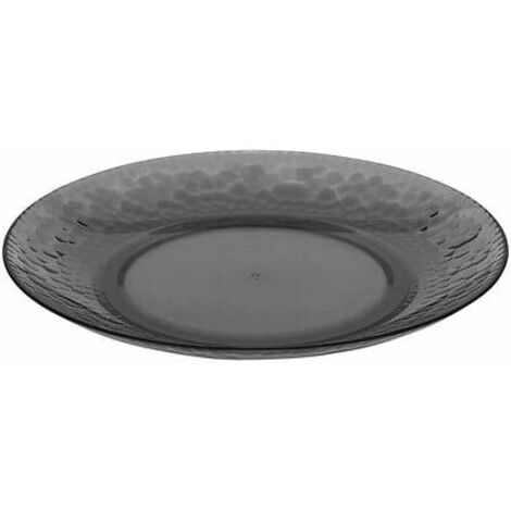 Estiva TELLER 20 cm KUNSTSTOFF dunkelgrau modern