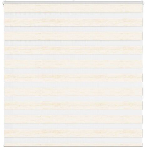 Estor cebra beige mármol tejido ancho 140,9 cm poliéster