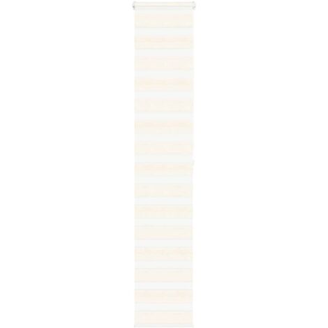 Estor cebra beige mármol tejido ancho 35,9 cm poliéster