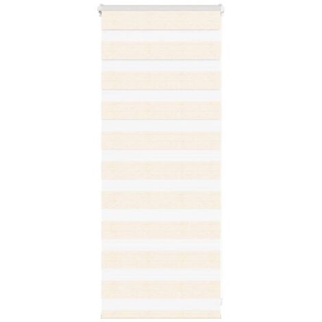 Estor cebra beige mármol tejido ancho 50,9 cm poliéster