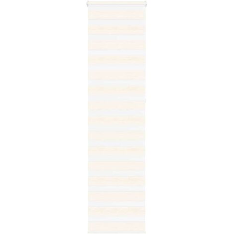Estor cebra beige mármol tejido ancho 60,9 cm poliéster
