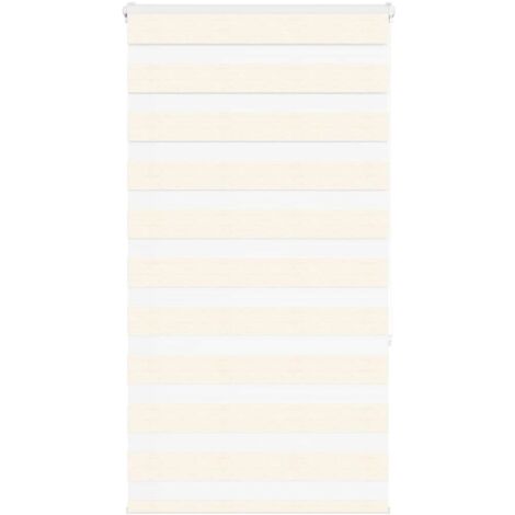 Estor cebra beige mármol tejido ancho 65,9 cm poliéster