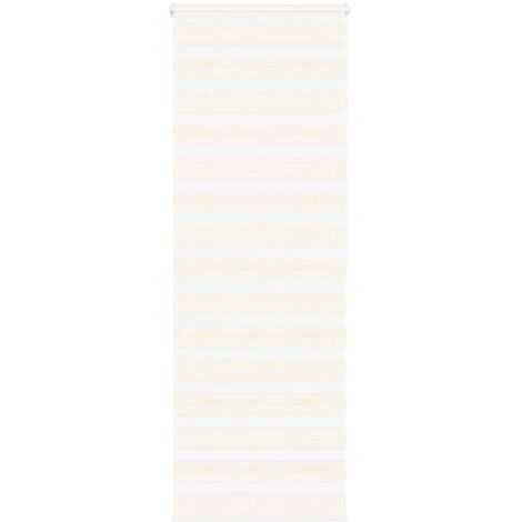 Estor cebra beige mármol tejido ancho 65,9 cm poliéster