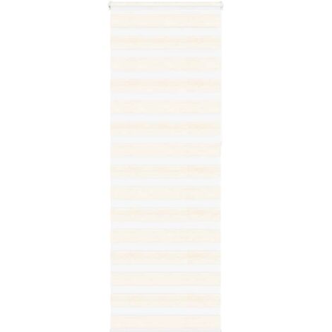 Estor cebra beige mármol tejido ancho 75,9 cm poliéster