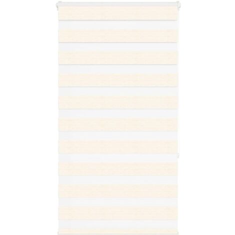 Estor cebra beige mármol tejido ancho 80,9 cm poliéster