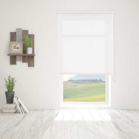 ESTOR ENROLLABLE BASICO BLANCO 180 X 250