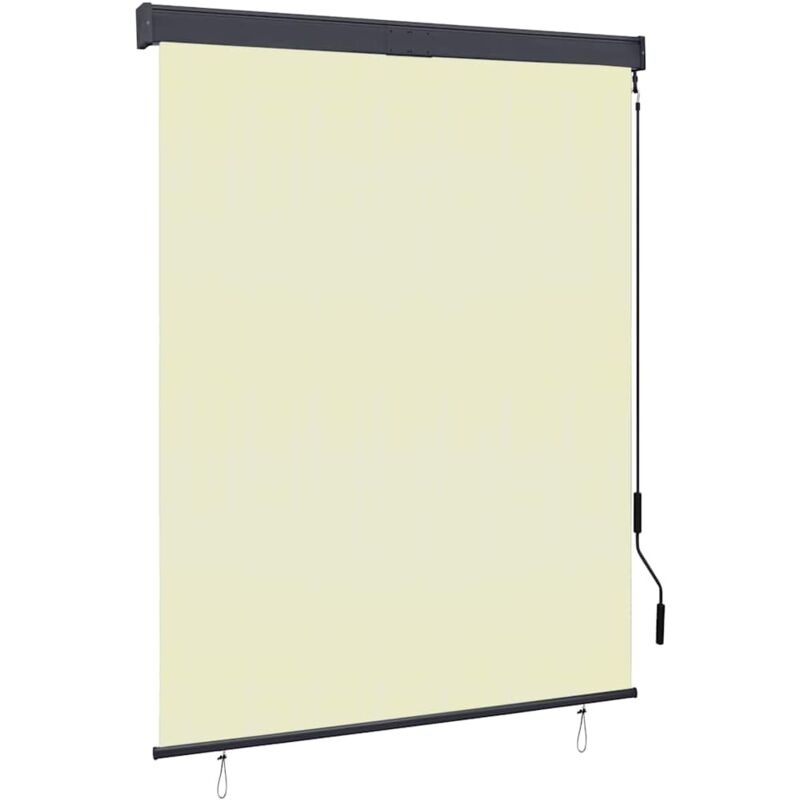 

vidaXL Estor enrollable de exterior color crema 140x250 cm - Crema