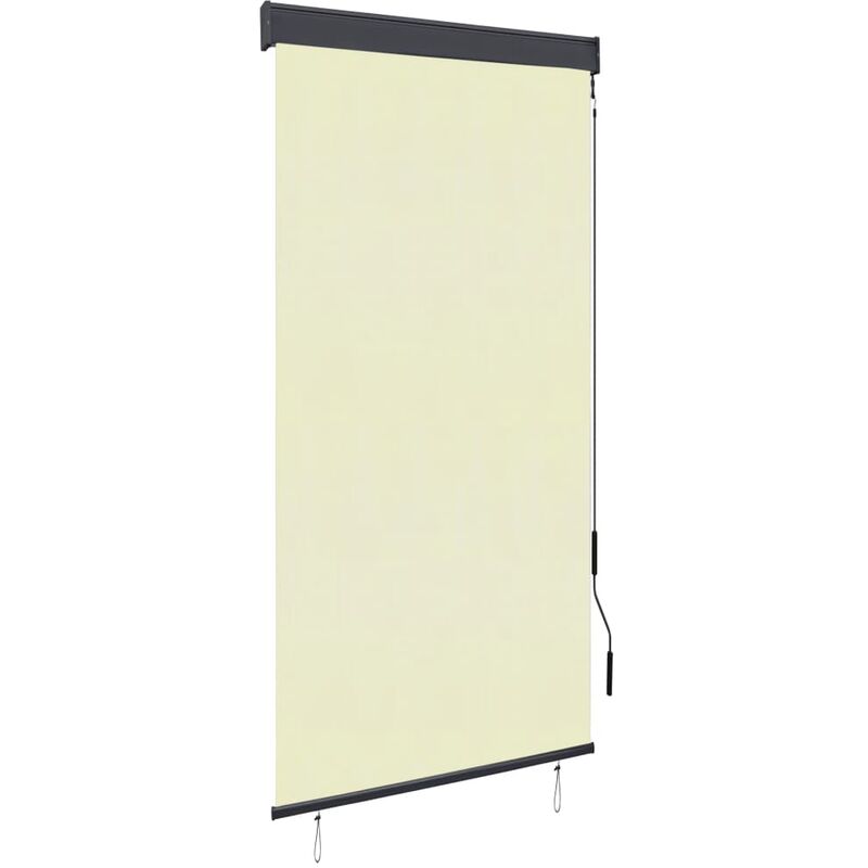 

Estor enrollable de exterior color crema 100x250 cm
