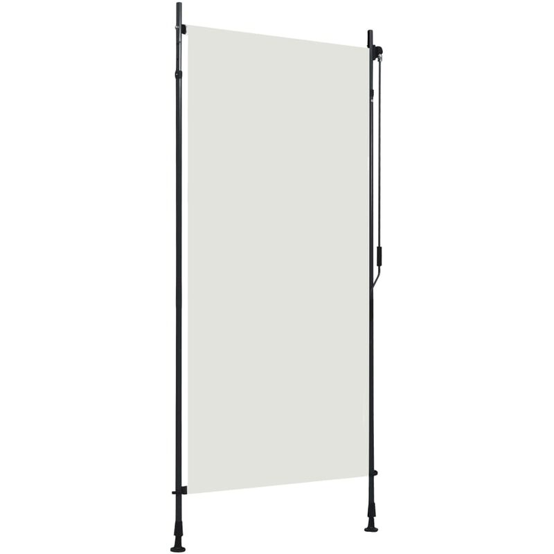 

Estor enrollable de exterior color crema 100x270 cm