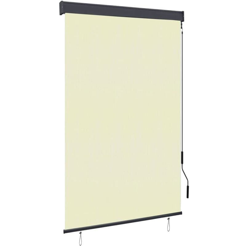 

Estor enrollable de exterior color crema 120x250 cm