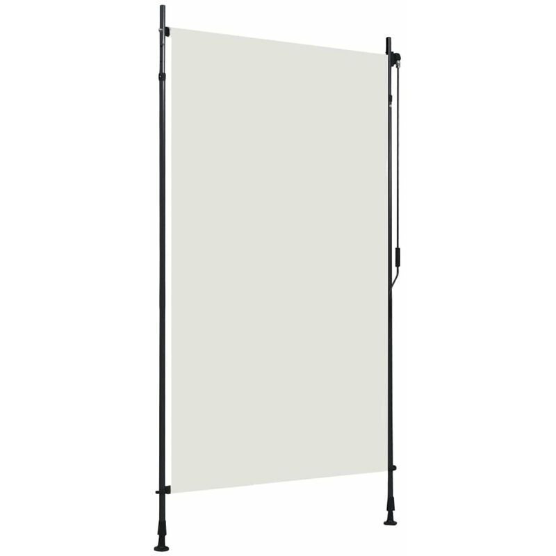 

Estor enrollable de exterior color crema 120x270 cm