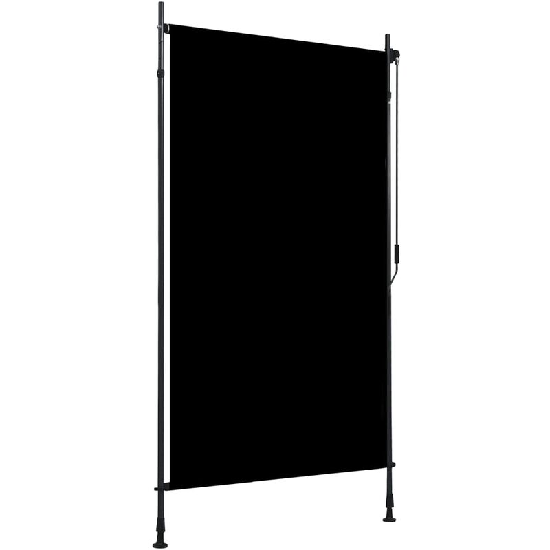 

Estor enrollable de exterior gris antracita 120x270 cm