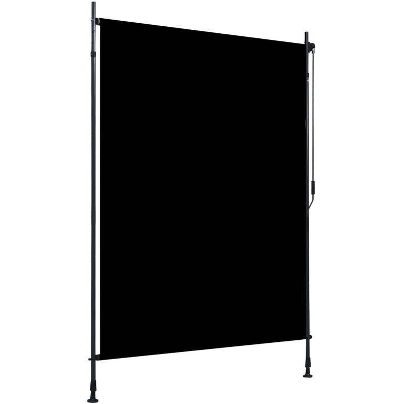 

Estor enrollable de exterior gris antracita 150x270 cm