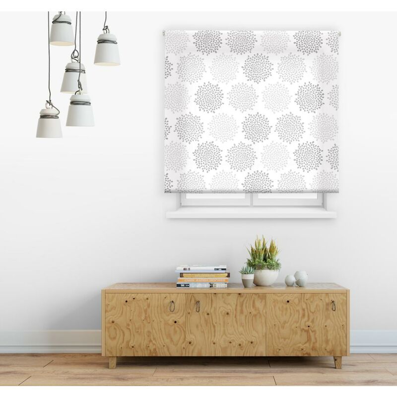 

Estor Enrollable Happystor Amelia Estampado Digital Fantasia Gris 80x180cm