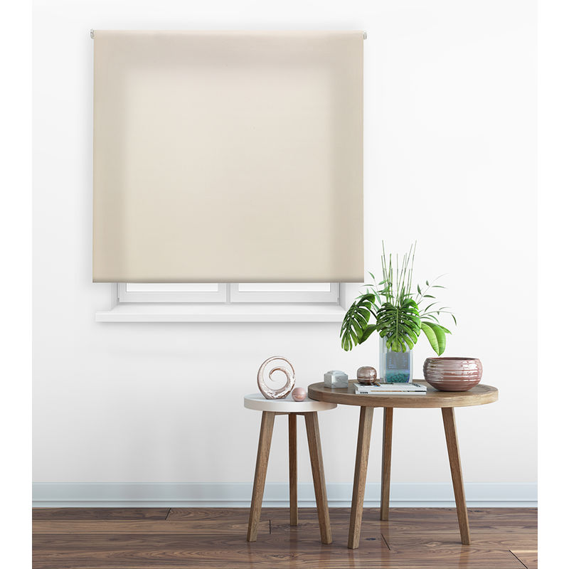 

Estor Enrollable Clear Traslúcido Liso 102-Beige 65x175cm - Happystor