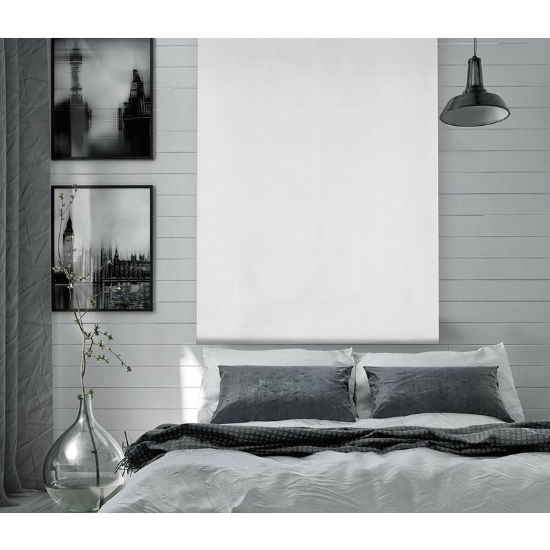 

Estor Enrollable Dark Opaco Liso 201-Crudo 160x230cm - Happystor