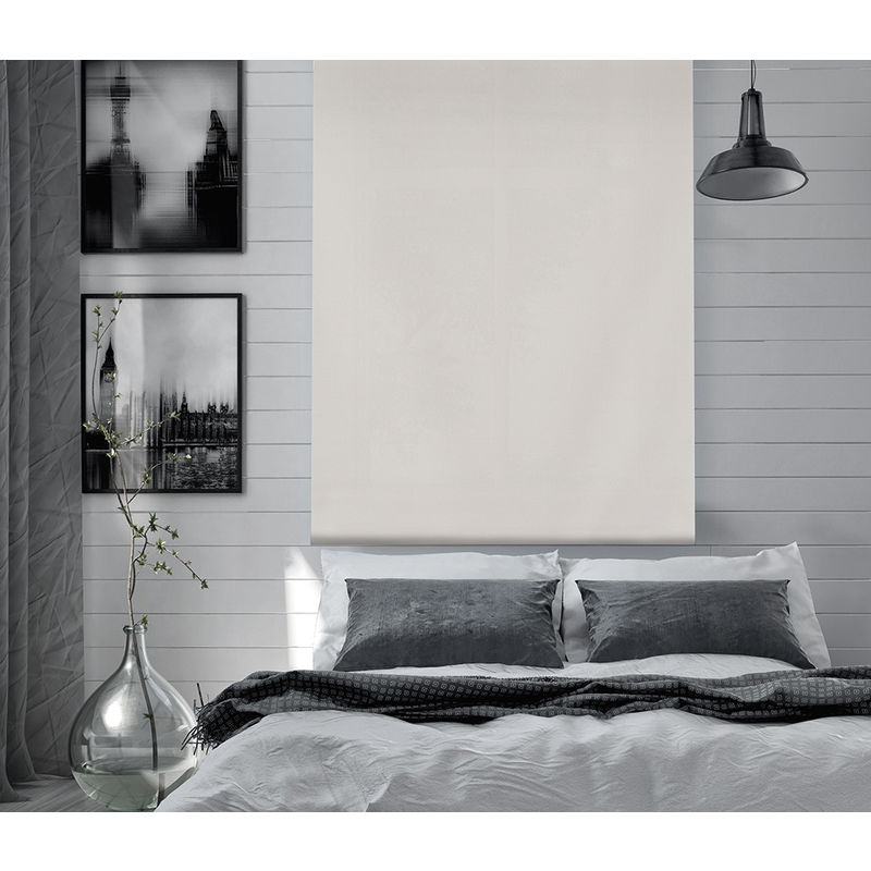 

Estor Enrollable Dark Opaco Liso 206-Gris Plata 60x180cm - Happystor