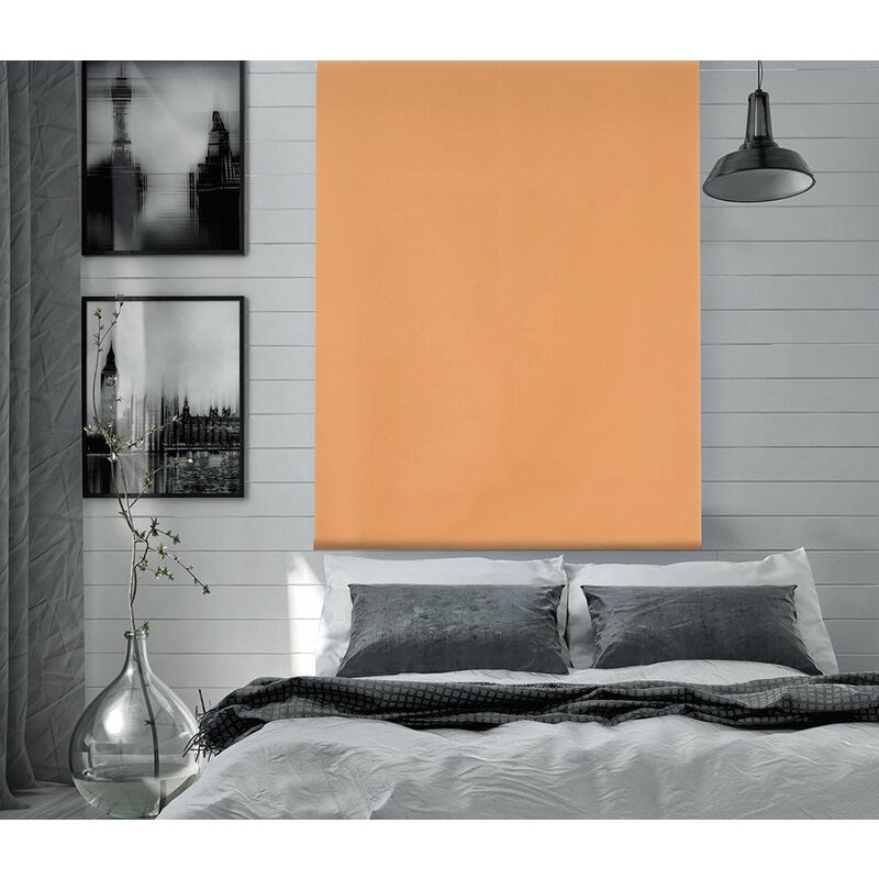 

Estor Enrollable Dark Opaco Liso 207-Naranja 85x180cm - Happystor