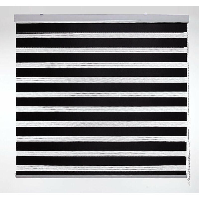 

Estor Enrollable Happystor Day Noche y Dia Liso 304-Negro 75x180cm