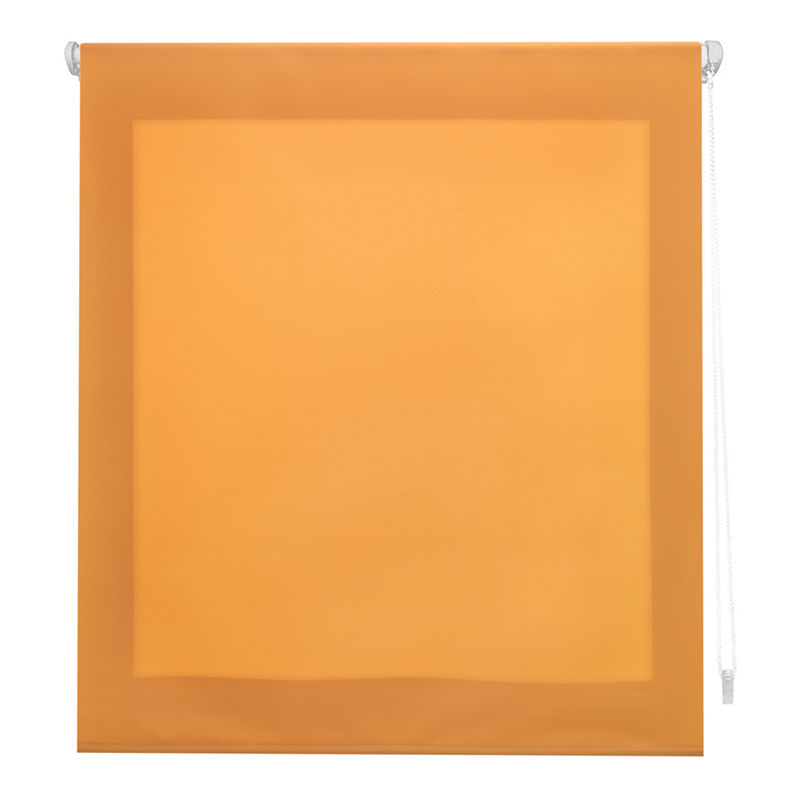 

Estor Enrollable Happystor DoorClear Traslúcido Liso Easyfix 107-Naranja 42x180cm