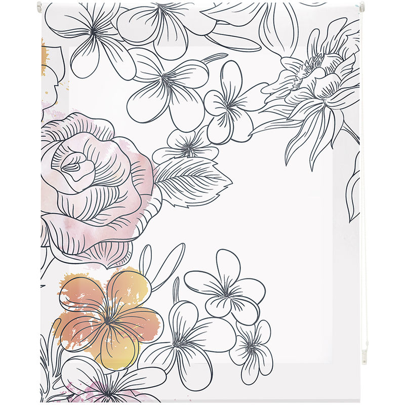 

Estor Enrollable Happystor Flores 2 Estampado Digital Fantasia E98036 125x250cm