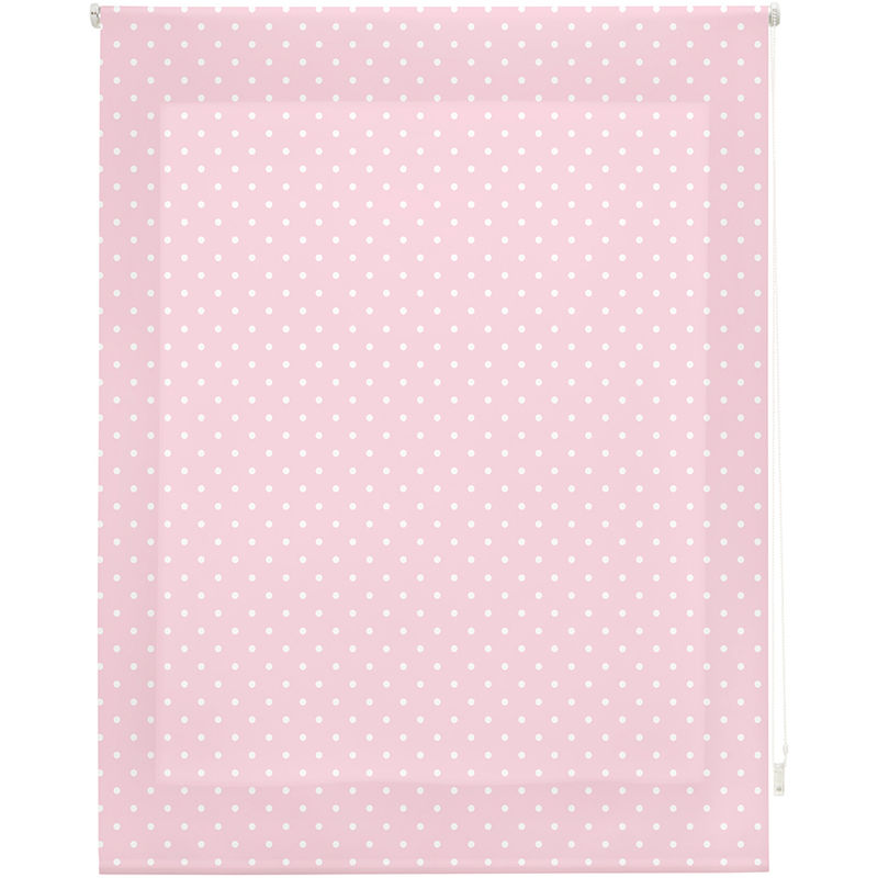 

Estor Enrollable Happystor Motas Estampado Digital Fantasia Rosa 80x180cm