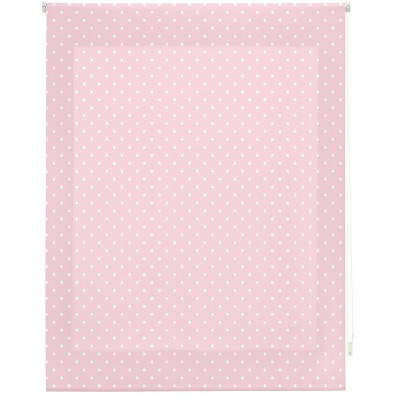 

Estor Enrollable Happystor Motas Estampado Digital Fantasia Rosa 105x180cm