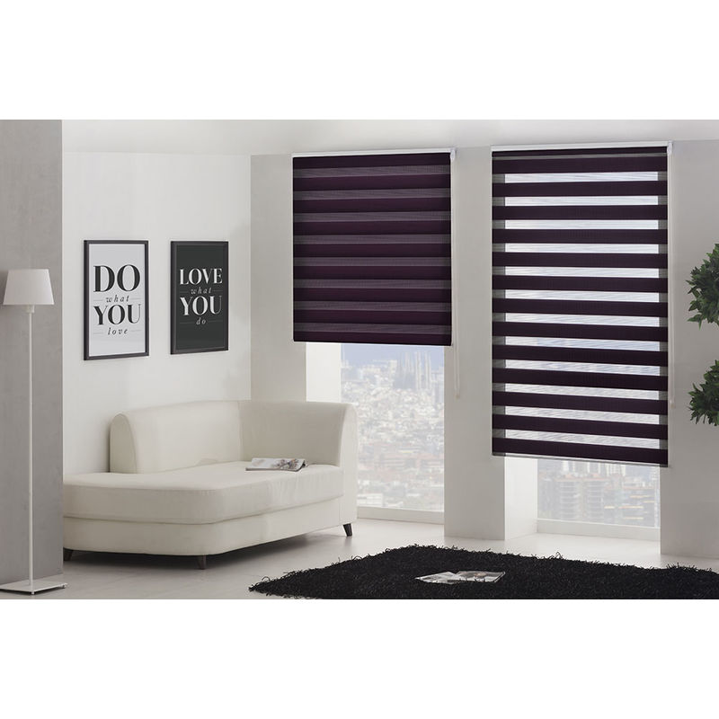 

Estor Enrollable Happystor Night Noche y Dia 305-Violeta 50x180cm