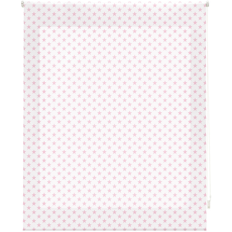 

Estor Enrollable Stars Estampado Digital Fantasia Rosa 125x180cm - Happystor