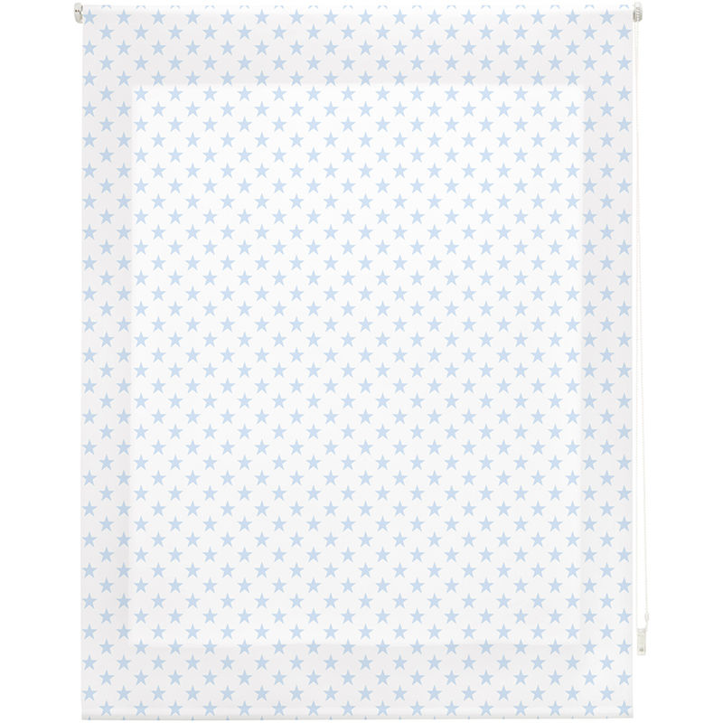 

Estor Enrollable Stars Estampado Digital Fantasia Celeste 85x250cm - Happystor