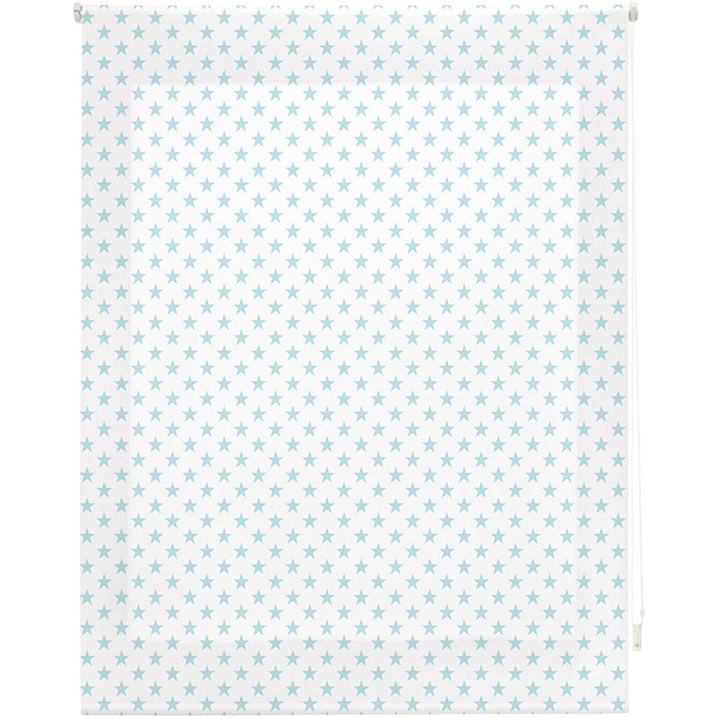 

Estor Enrollable Stars Estampado Digital Fantasia Turquesa 80x250cm - Happystor