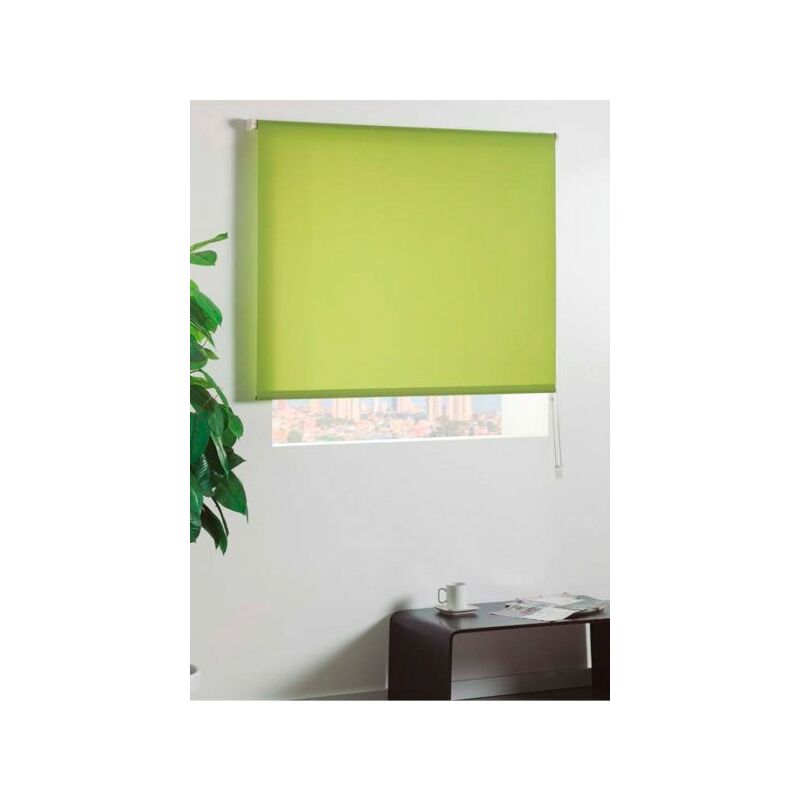 

Estor enrollable liso traslúcido blanco Medidas 140X175CM