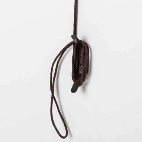 Estor Enrollable marrón de Varillas de bambú de 180x160 cm -