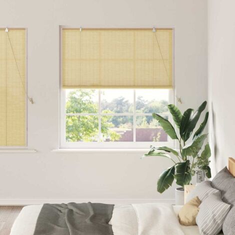 Estor enrollable Naturaleza 150 x 160 cm Bambú