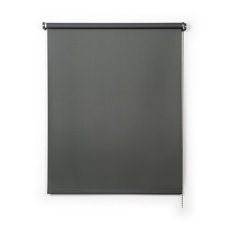 

Estor Opaco, Estor enrollable Blackout Gris, 80 x 250cm