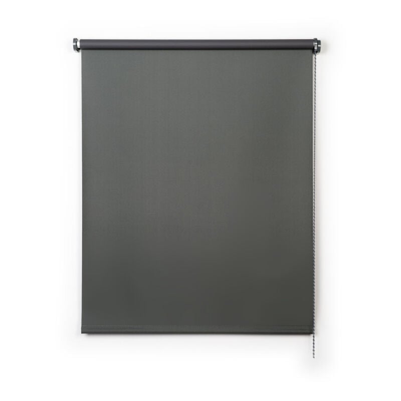 

Estor Opaco, Estor enrollable Blackout Gris, 140 x 250cm
