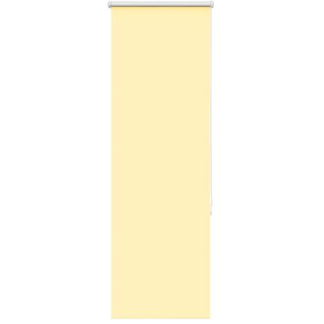Estor Enrollable Opaco Amarillo 40x150 cm Tela Ancho 35,7 cm