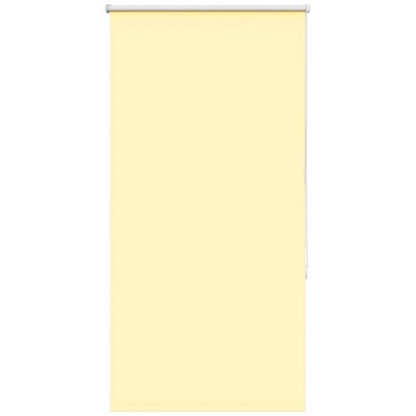 Estor Enrollable Opaco Amarillo 80x130 cm Tela Ancho 75,7 cm