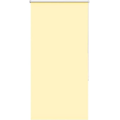 Estor Enrollable Opaco Amarillo 85x130 cm Tela Ancho 80,7 cm
