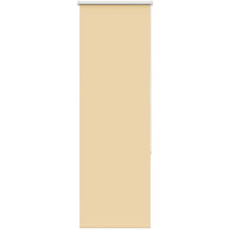 Estor Enrollable Opaco Beige 55x130 cm Tela Ancho 50,7 cm