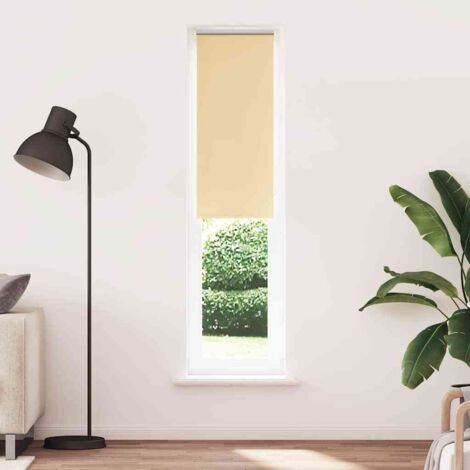 Estor Enrollable Opaco Beige 55x210 cm Tela Ancho 50,7 cm