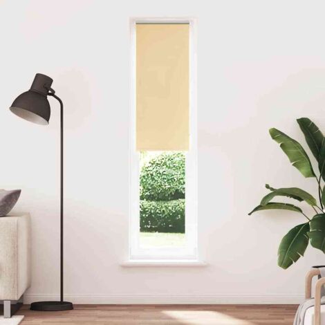 Estor Enrollable Opaco Beige 60x210 cm Tela Ancho 55,7 cm
