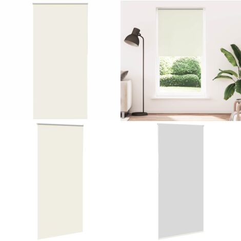 Estor Enrollable Opaco Blanco Roto 105x210cm Tela Ancho 100,7cm - Persiana opaca - Privacidad